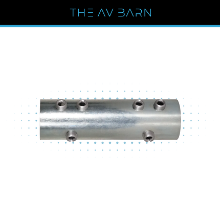 Scaffold Tube & Pipe Joiner - Silver or Black