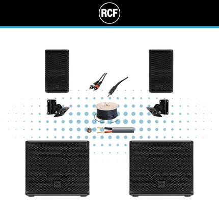 RCF Compact M 05 2.2 Commercial Audio System