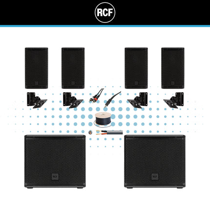 RCF Compact M 05 4.2 Commercial Audio System