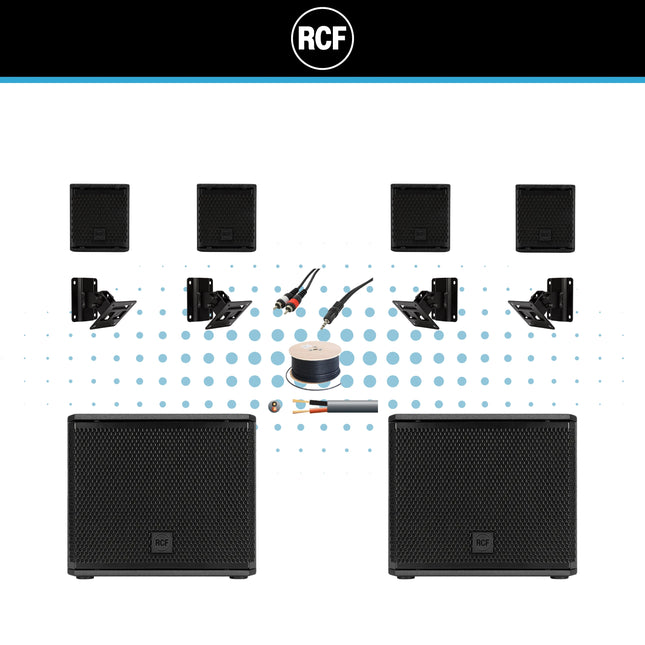 RCF Compact M 04 4.2 Commercial Audio System