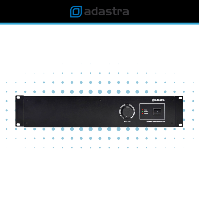 Adastra RS480 480W 100V Line Slave Amplifier