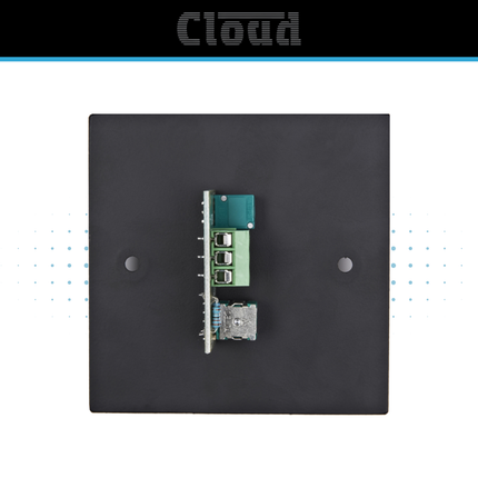 Cloud Dual-Zone Warehouse Audio System with Pendant Speakers, Paging & Wall Control