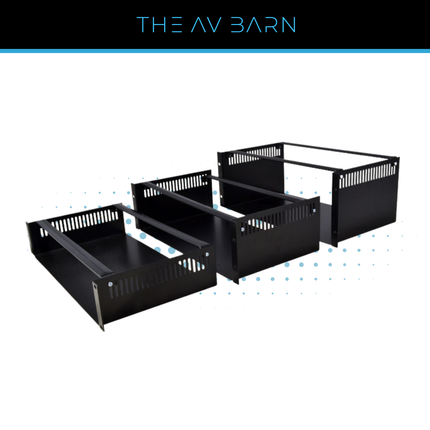 19" Rack Tray with Clamp – 2U, 3U & 4U