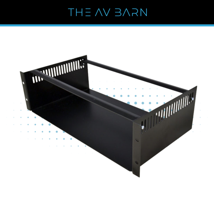 19" Rack Tray with Clamp – 2U, 3U & 4U