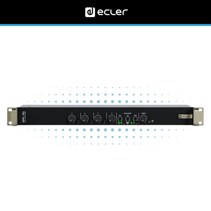 Ecler SAMI 402 19" Rack Mount Installation Audio Mixer