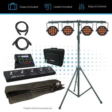 Small LED Stage Lighting Kit for Schools, Bands & Dramatics