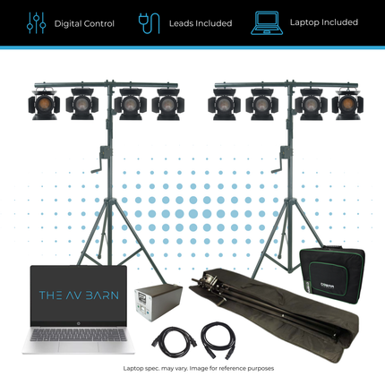 Professional LED Stage Lighting Kit with Computer Control