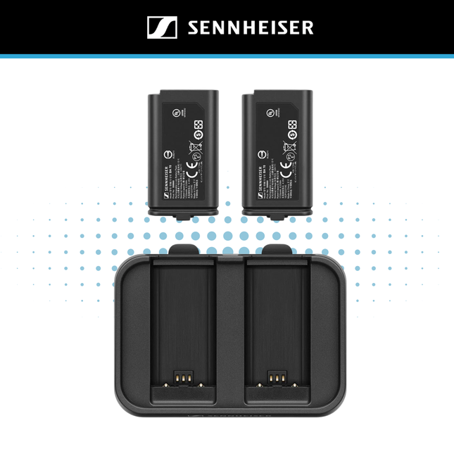 Sennheiser EW-D Charging Set with 2x BA70 Batteries and L70 USB Charger