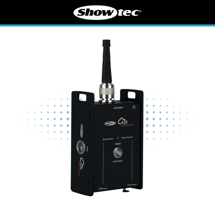 Showtec AirDrive 2.4 Pocket | 3-Pin or 5-Pin Wireless DMX Transceiver