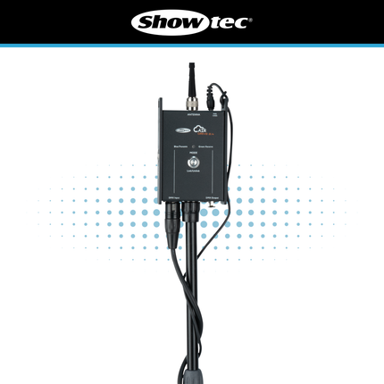 Showtec AirDrive 2.4 Pocket | 3-Pin or 5-Pin Wireless DMX Transceiver