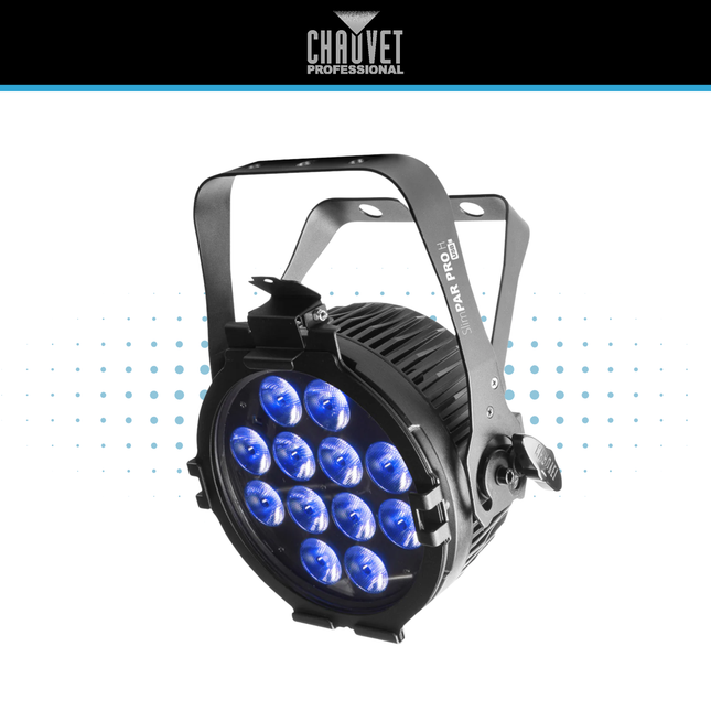 CHAUVET DJ SlimPAR Pro H High Power USB PAR RGBAW+UV