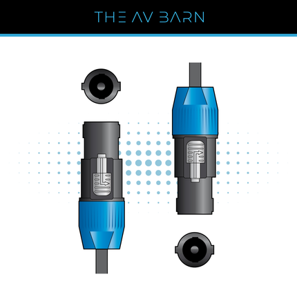 Speaker Plug to Speaker Plug Lead – Various Lengths