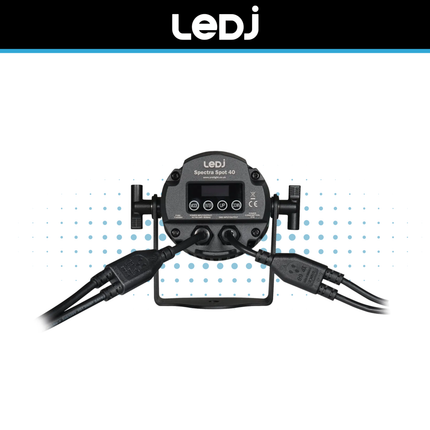LEDJ Spectra Spot 40 With Interchangeable Lenses - Various Colour Options