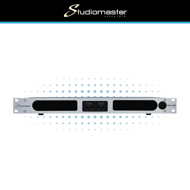 Studiomaster HX4-1400 Amplifier