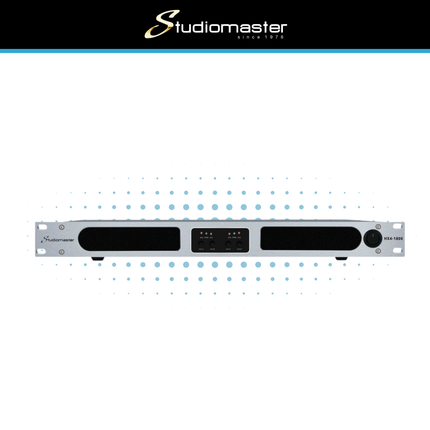 Studiomaster HX4-1800 4-Channel Digital Power Amplifier