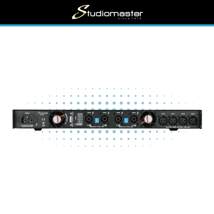 Studiomaster HX4-1800 4-Channel Digital Power Amplifier