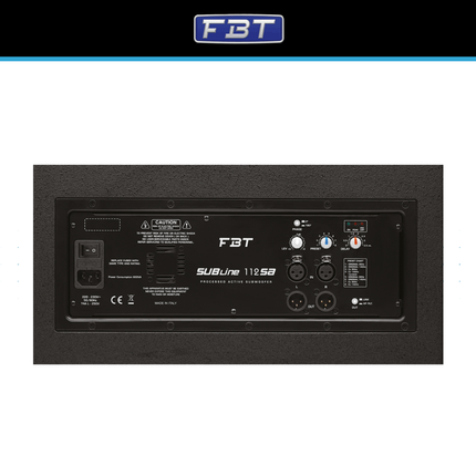 FBT Subline 112SA Active Subwoofer