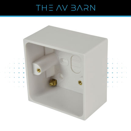Single Gang Surface Back Boxes | Various Depths
