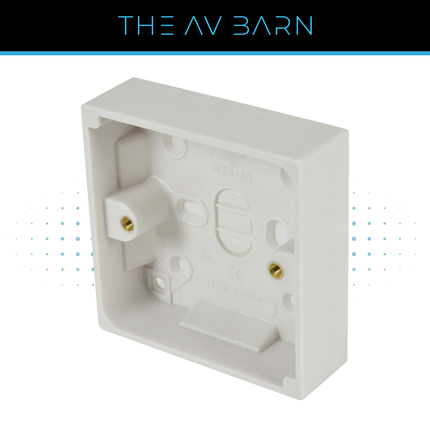 Single Gang Surface Back Boxes | Various Depths