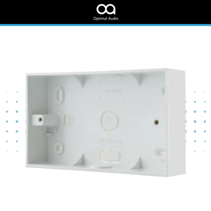 Optimal Audio BACKBOXON Wall Box