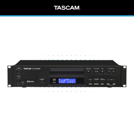 Tascam CD-200BT Professional Bluetooth Audio Player