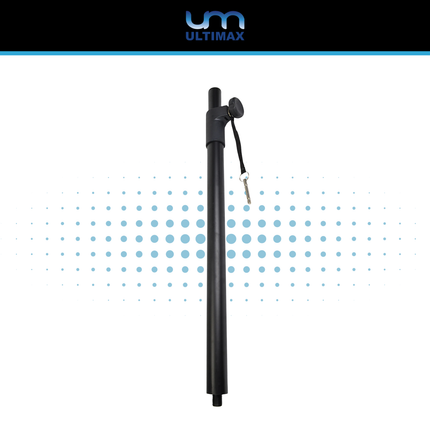 Ultimax UTX 220 BK Telescopic Speaker Pole with M20 Thread