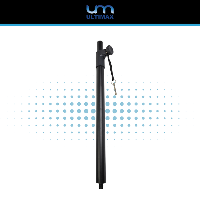 Ultimax UTX 220 BK Telescopic Speaker Pole with M20 Thread