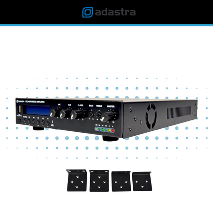 Adastra 100V Ceiling Speaker Background Music System with Compact UX240 Amplifier