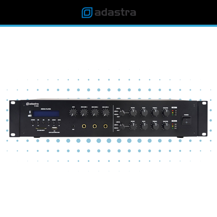 Adastra V-242 Dual Zone 100V Mixer Amplifier