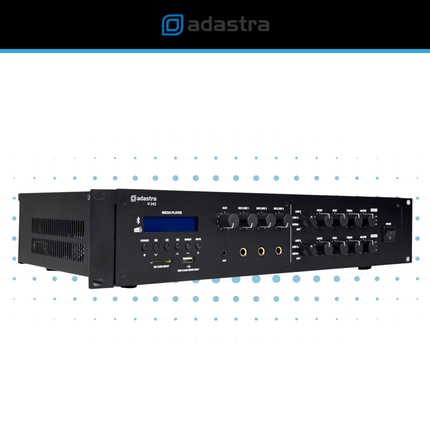 Adastra V-242 Dual Zone 100V Mixer Amplifier