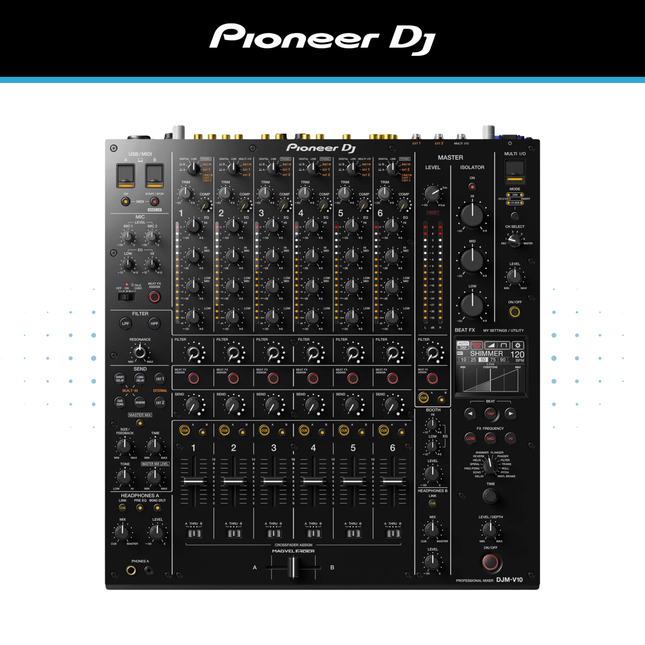 Pioneer DJ DJM V10 6 Channel Professional DJ Mixer