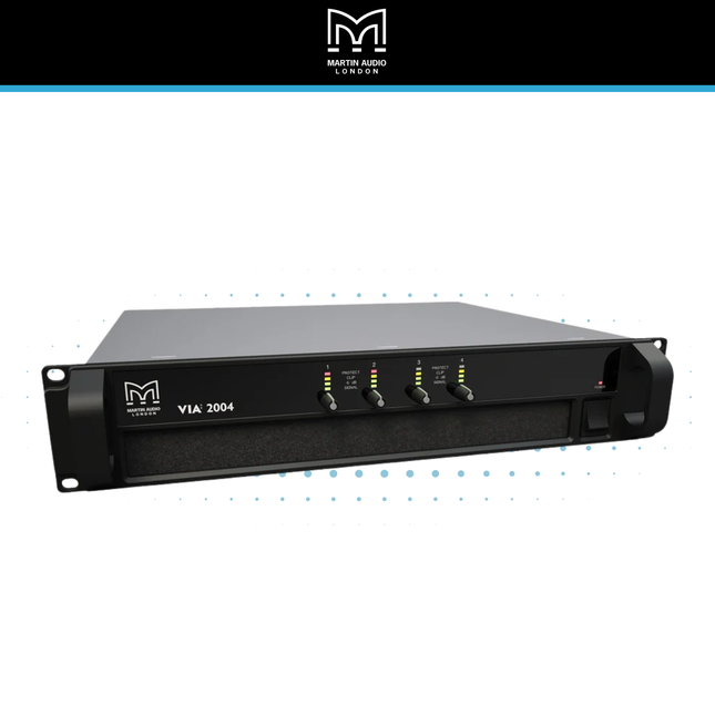 Martin Audio VIA2004 4-Channel Power Amplifier