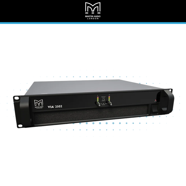 Martin Audio VIA2502 2-Channel Power Amplifier