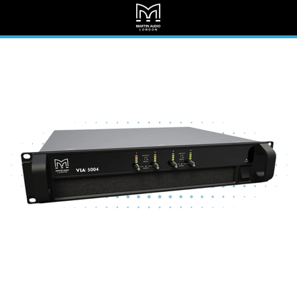Martin Audio VIA5004 4-Channel Power Amplifier