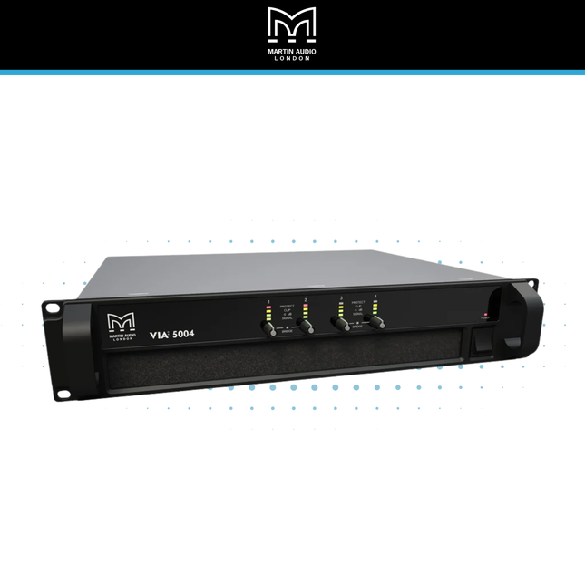 Martin Audio VIA5004 4-Channel Power Amplifier