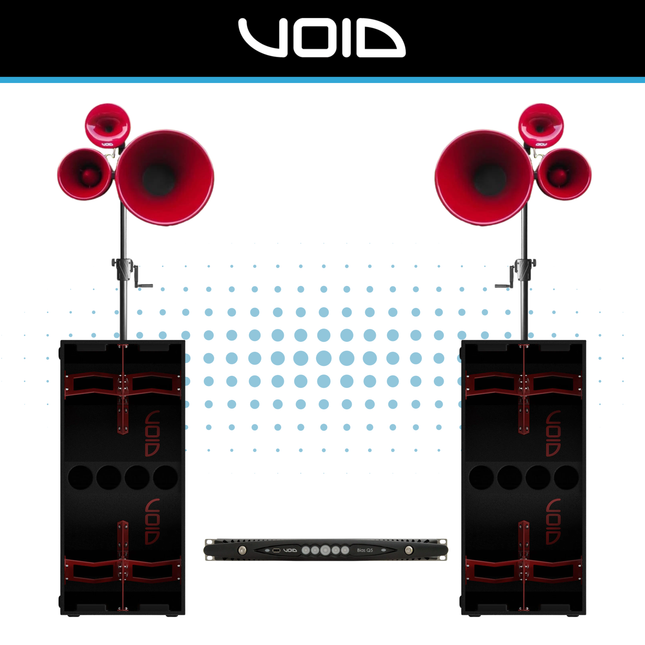 VOID Acoustics Airmotion v2 & Stasys Xair System with BIAS Q5