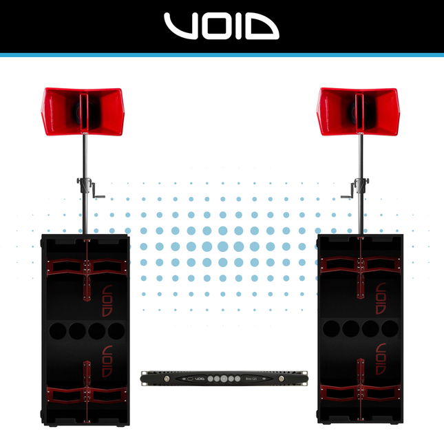 VOID Acoustics AIR Vantage & Stasys Xair System with BIAS Q5
