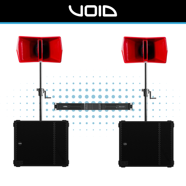 VOID Acoustics AIR Vantage & Arcline 118 System with BIAS Q2+
