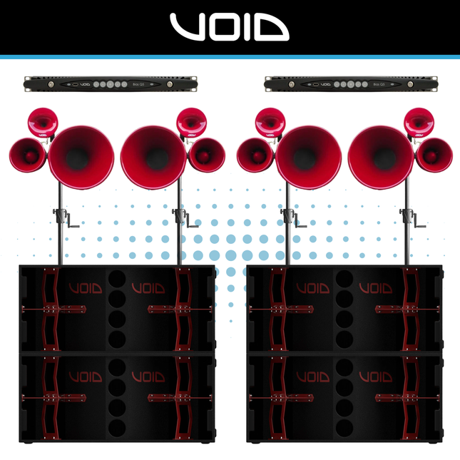 VOID Acoustics Airmotion v2 & Stasys Xair Large Format System with Dual BIAS Q5