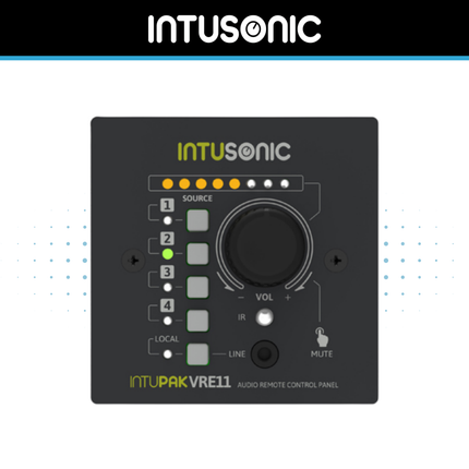 INTUSONIC INTUPAK VRE11 RS485 Remote Panel