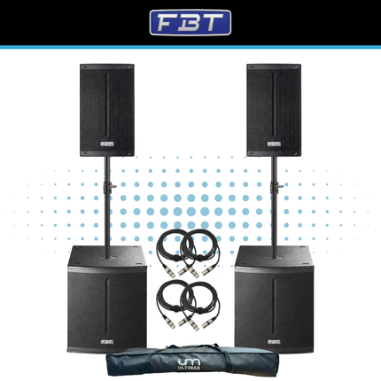 FBT X 1000 Package V2 Active PA System