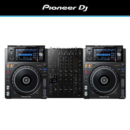Pioneer DJ XDJ-1000 and AlphaTheta DJM-V5 Professional DJ System