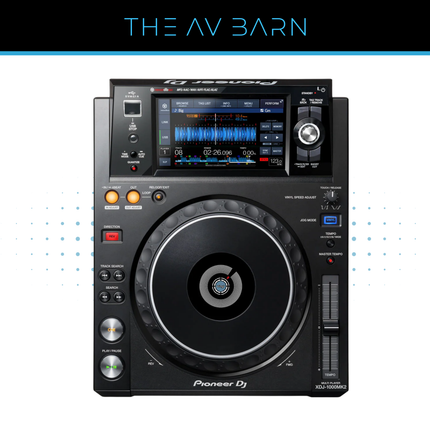 Pioneer DJ XDJ-1000 and AlphaTheta DJM-V5 Professional DJ System