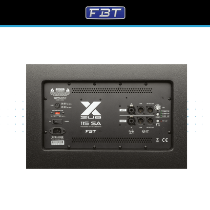 FBT X-SUB 115SA Active Subwoofer