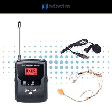 High-Energy Sports Hall Gym PA System with Headset Microphone