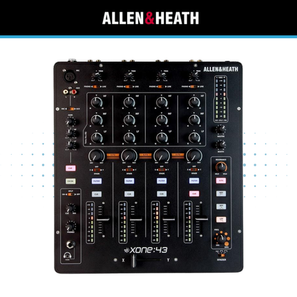 Allen and Heath Xone 43 Professional 4 Channel Analogue DJ Mixer