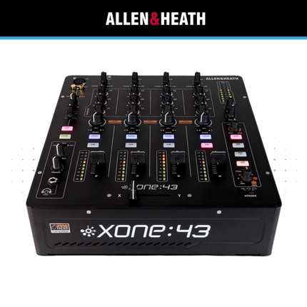 Allen and Heath Xone 43 Professional 4 Channel Analogue DJ Mixer