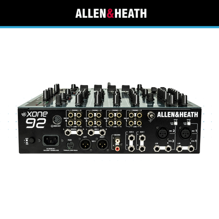 Allen and Heath Xone 92 Professional 6 Channel Analogue Club DJ Mixer