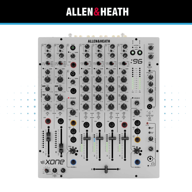 Allen and Heath Xone 96 Professional Analogue DJ Mixer
