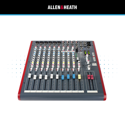 Allen & Heath ZED-12FX 12-Channel Analogue Mixer with USB + FX